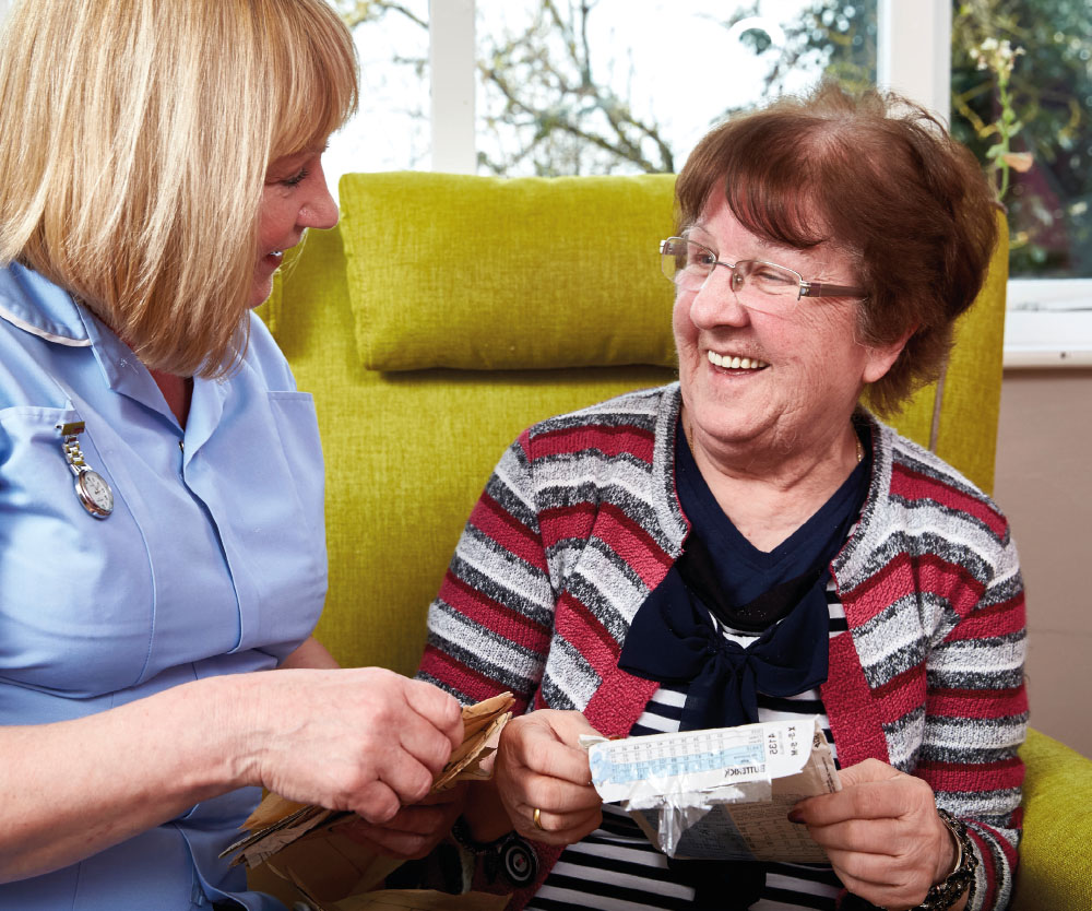 Being in a residential care home doesn’t mean you can’t do your own thing