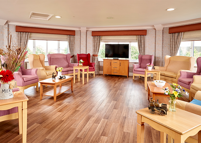 Lounge Area - Meadowfields - Northgate Healthcare